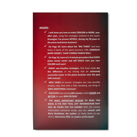 How to earn $200k a year piano tuning