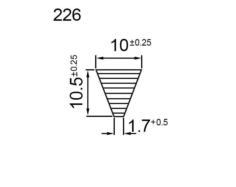 Bass Damper Felt Strips