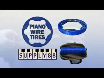 Piano Wire Tires Set - Unloaded