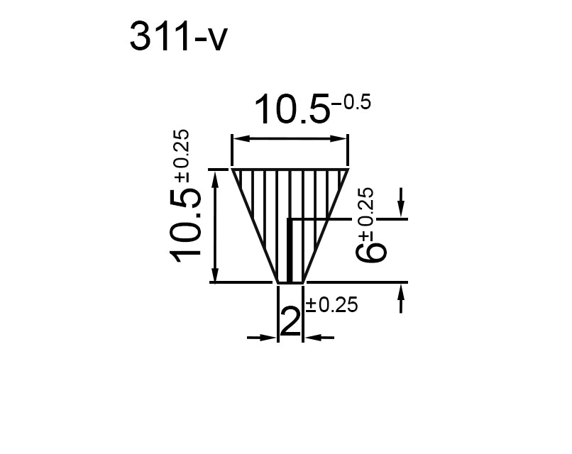 Bass Damper Felt Strips